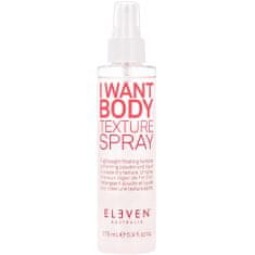 Eleven Australia I Want Body Texture Spray - texturizační sprej s přídavkem pudru, napíná vlasy u kořínků a dodává objem 175ml
