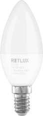 Retlux RLL 430 C37 E14 candle 8W CW