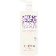 Eleven Australia Keep My Color Blonde Shampoo - tónovací šampon pro barvené a blond vlasy 960ml