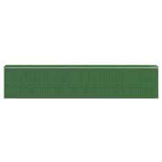 Vidaxl Zahradní kůlna zelená 192x938x223 cm pozinkovaná ocel