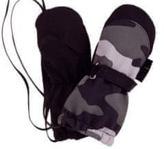 ROCKINO Softshellové rukavice dětské vel. 2 (1,5 - 2,5 roku) vzor 6346 šedý maskáč
