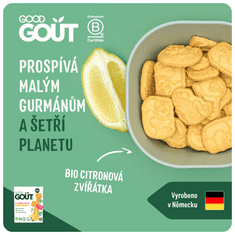 Good Gout BIO Citronová zvířátka 3x (80 g) 