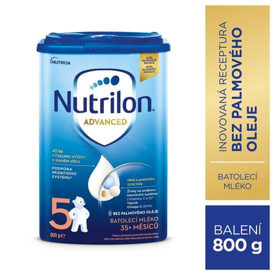 Nutricia Nutrilon NUTRILON 5 Mléko batolecí 800 g, 35+