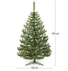 nabbi Vánoční stromek Christee 8 150 cm - zelená