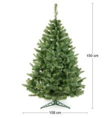nabbi Vánoční stromek Christee 13 150 cm - zelená