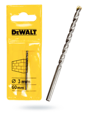DeWalt DeWalt DT6500 vrták do betonu, průměr 3 x 60 mm