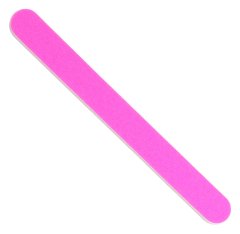 Enzo Rovný Pilník Na Nehty Oboustranný Vyztužený Neonový Růžový