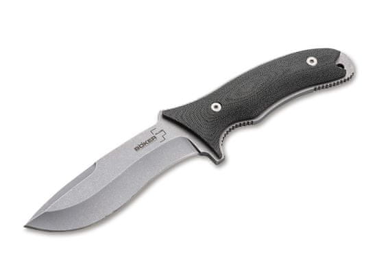 Böker Plus 02BO015 ORCA PRO vnější nůž 13 cm, šedá, Micarta, pouzdro Kydex