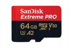 SanDisk Paměťová karta microSDXC Extreme Pro 64 GB
