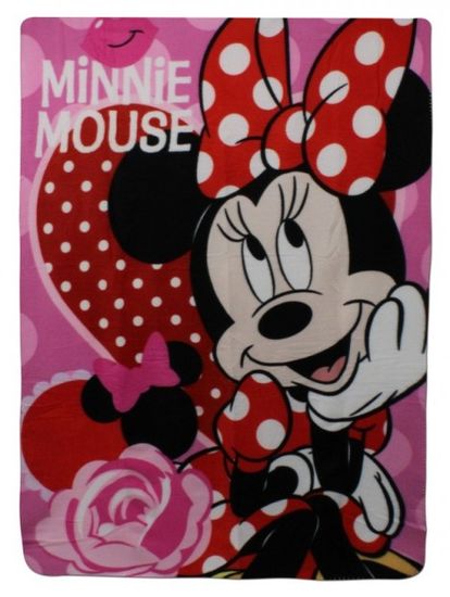 SETINO Dětská fleecová deka Minnie Mouse - Disney