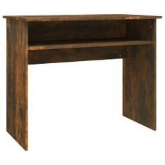 Vidaxl Psací stůl kouřový dub 90 x 50 x 74 cm kompozitní dřevo