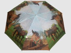 Perletti Skládací deštník Koně