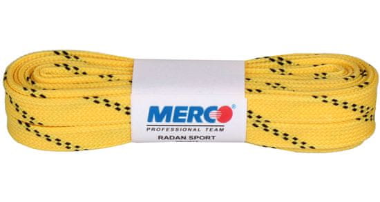 Merco Multipack 8ks PHW-12 tkaničky do bruslí voskované žlutá 310 cm