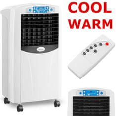 Greatstore Klimatizace pro domácnost a kancelář se zvlhčovačem a ionizátorem vzduchu a 65W ohřívačem - 5v1