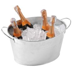 shumee Nádoba na led na šampaňské ocelová 400x330mm