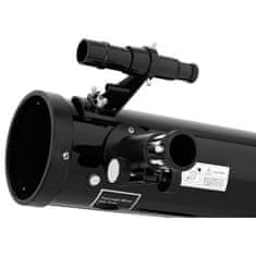 Uniprodo Zrcadlový astronomický dalekohled 900 mm pr. 76 mm