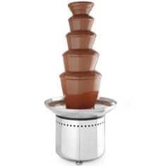 Čokoládová fontána fondue 5 úrovní Stalowa 265 W - Hendi 274156