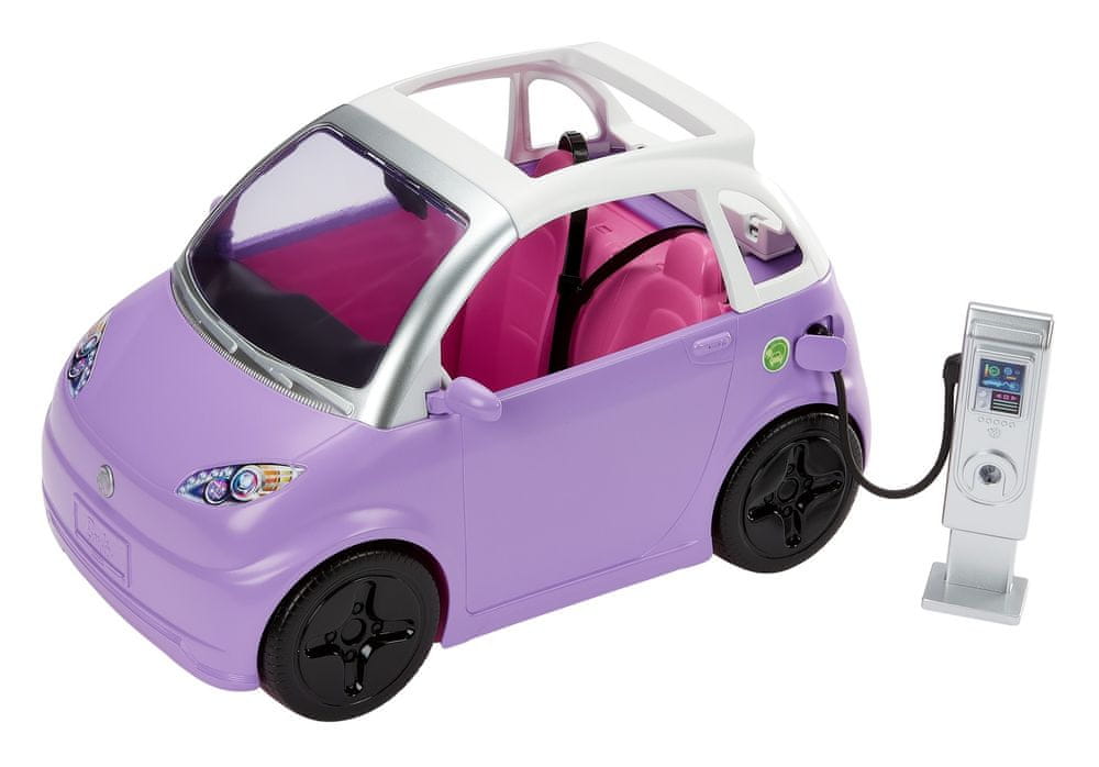 Levně Mattel Barbie Elektromobil 2v1 HJV36