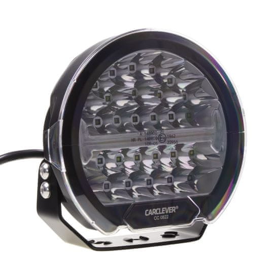 CARCLEVER LED světlo kulaté s pozičním a výstražným světlem, 141W, ECE R10, R148, R149 (wl-456R112)