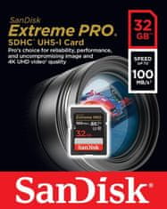 SanDisk Paměťová karta SDHC Extreme Pro 32 GB