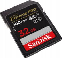 SanDisk Paměťová karta SDHC Extreme Pro 32 GB