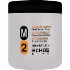 Echosline M2 Hydrating Mask - hydratační maska pro suché a krepaté vlasy 1000 ml
