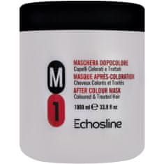 Echosline M1 After Color Mask - vyživující maska pro barvené vlasy 1000 ml