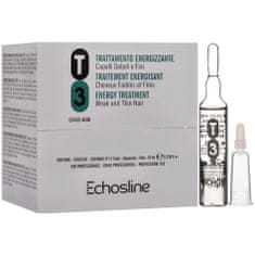 Echosline T3 Energy Treatment – kúra v ampulích proti vypadávání vlasů 120ml