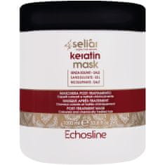 Echosline Seliar Keratin Mask - maska pro vlasy poškozené chemickými úpravami a barvením 1000ml