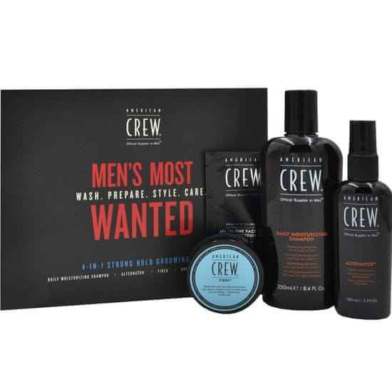 American Crew Most Wanted Strong Hold Grooming Kit - sada kosmetiky pro muže