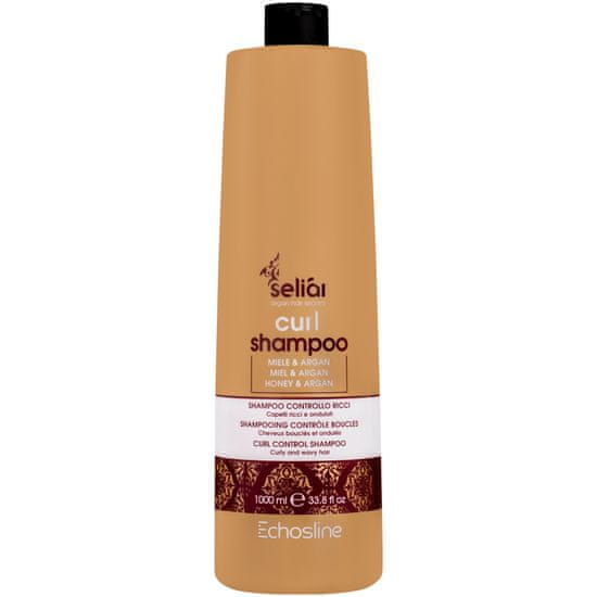 Echosline Seliar Curl Shampoo - šampon pro kudrnaté a vlnité vlasy 1000ml