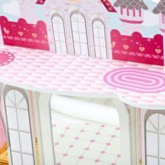 Teamson Fantasy Fields - hrací sada Dreamland Castle Vanity Set - bílá / růžová