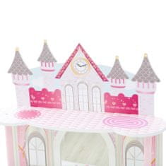 Teamson Fantasy Fields - hrací sada Dreamland Castle Vanity Set - bílá / růžová