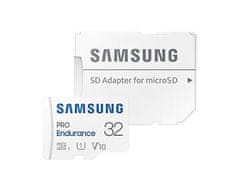 Samsung Paměťová karta microSDHC Pro Endurance 32GB + adaptér
