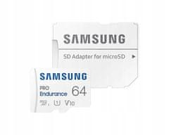 Samsung Paměťová karta microSDHC Pro Endurance 64 GB + adaptér