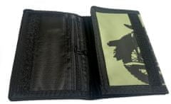 Motohadry.com Peněženka textilní na suchý zip s motorkou 61814