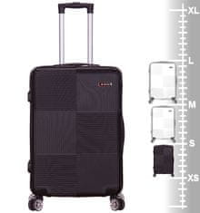 Kabinové zavazadlo METRO LLTC3/3-S ABS - černá