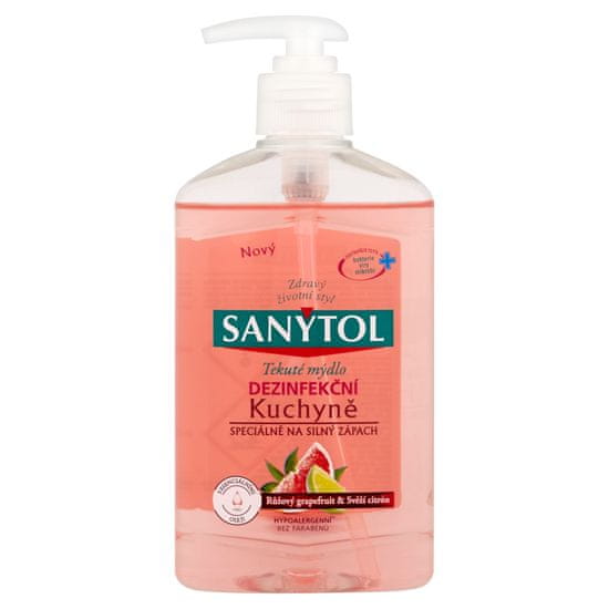 Industrias Marca S.A Sanytol dezinfekční tekuté mýdlo na ruce kuchyně 250 ml