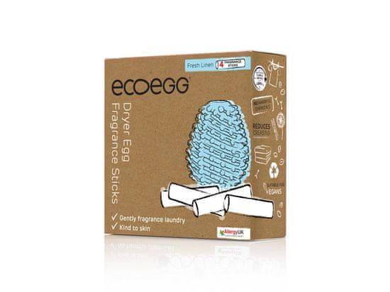 Ecoegg Ecoegg náhradní tyčinky do sušicího vajíčka bavlna, 4 ks v balení