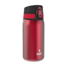 ion8 Leak Proof nerezová láhev Red, 400 ml