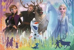 Trefl Třpytivé Glitter puzzle v kufříku Disney Frozen: Kouzelné přátelství 70 dílků