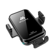MISURA MA04 - Držák mobilu do auta s bezdrátovým QC3.0 nabíjením BLACK