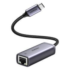 Greatstore Externí síťová karta USB typu C - RJ45 1Gbps