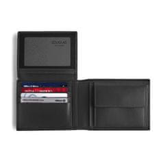 Roncato Peněženka horizontální, kapsa na mince, průhledná kapsa FIRENZE 2.0 černá