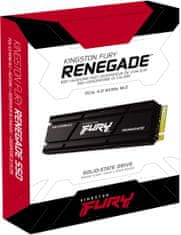 Kingston SSD FURY Renegade, M.2 - 2000GB + heatsink (SFYRDK/2000G)