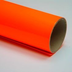 AUTOSAMOLEPKY.cz Fluorescenční fólie oranžová (neonová) 61 x 50 cm