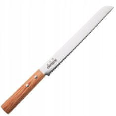 Masahiro Japonský hnědý nůž Masahiro Sankei Bread 210 mm