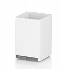 Kela Kela Cube pohár, polymerová pryskyřice / kámen, 7x7x11