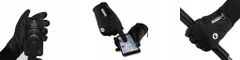 EnergoDom Wozinsky Voděodolné rukavice s dotykovou obrazovkou, WTG1BK černá