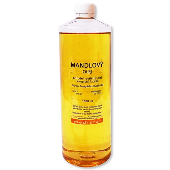 MEDISTAR CZ Mandlový olej 1000ml